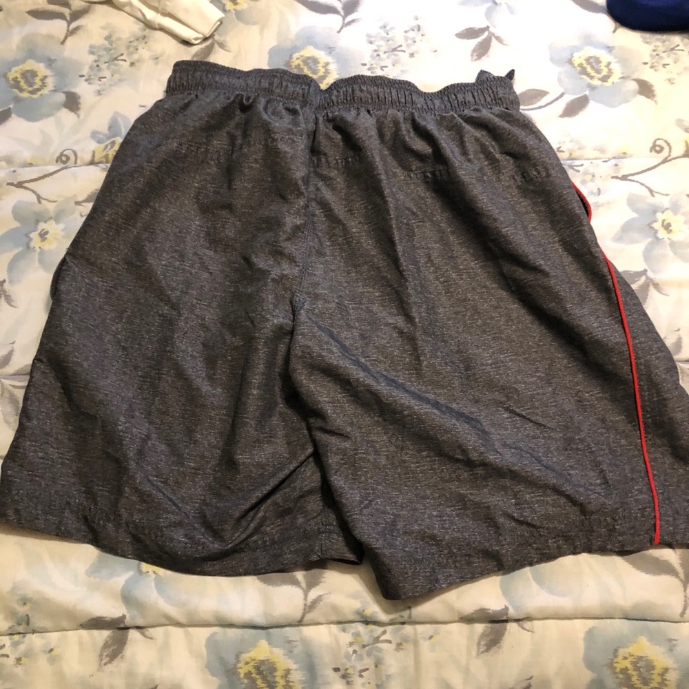 Speedo gray and red bathing suit - Picture 2 of 3